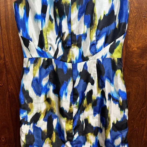 Tahari Authhur S Levine Womens Size 10 Colorful Cocktail Dress - Picture 7 of 8